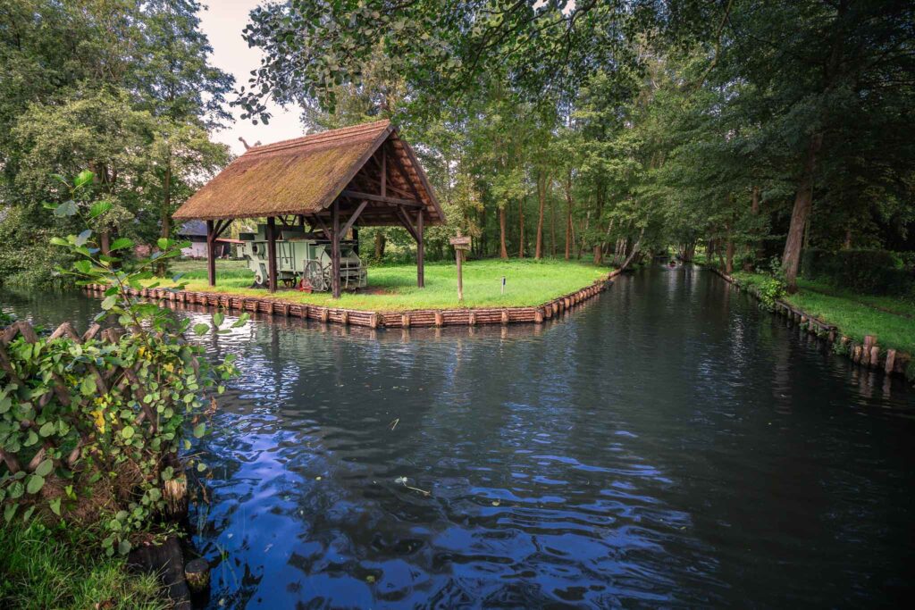 Dreschplatz in Lehde