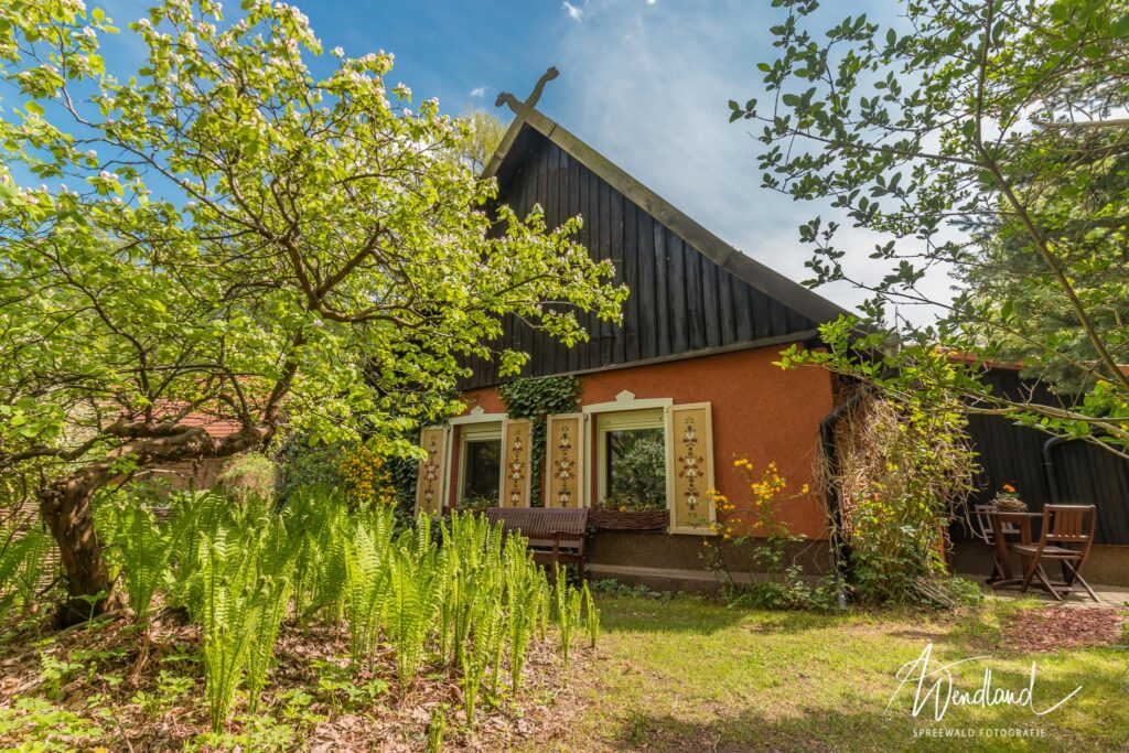 Giebel der Ferienwohnung Wendland
